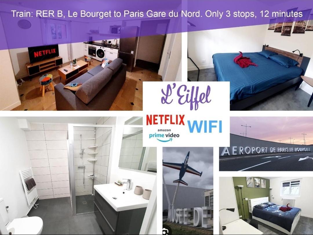 L'Eiffel - Self Checking, 20Min From Paris Apartment Дранси Екстериор снимка